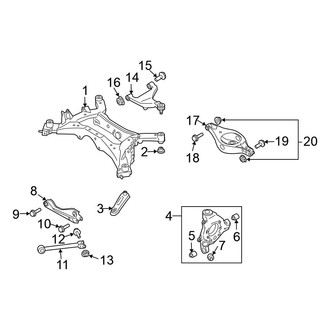 Nissan OE - Rear Suspension - Suspension Components