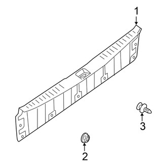 Nissan OE - Rear Body & Floor - Interior Trim