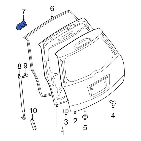 Liftgate Hinge