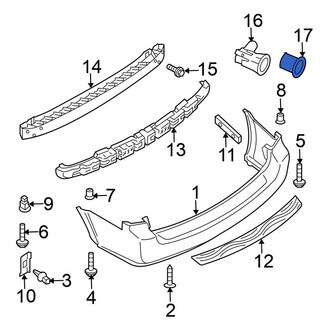 Nissan OE - Rear Left Parking Aid Sensor Bracket