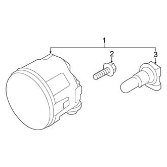 Nissan OE - Front Lamps - Fog Lamps