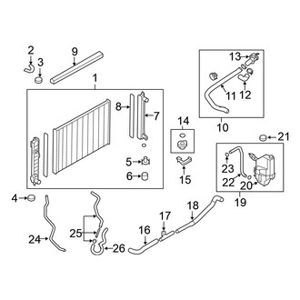 Nissan OE - Cooling - Radiator & Components
