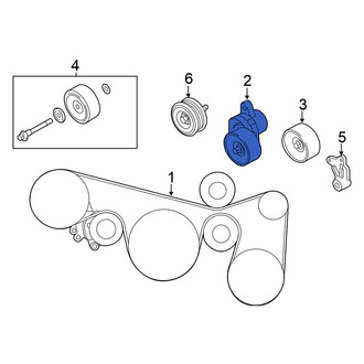 Nissan OE - Accessory Drive Belt Tensioner Assembly