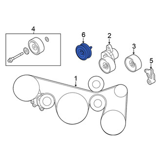 Nissan OE - Accessory Drive Belt Idler Pulley