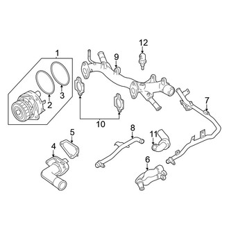 Nissan OE - Cooling - Water Pump