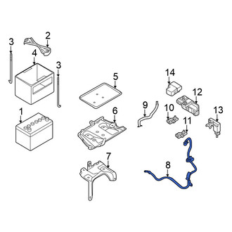 Nissan OE - Battery Cable