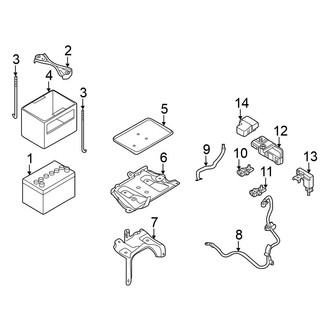 Nissan OE - Electrical - Battery