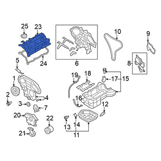 Nissan OE - Front Engine Valve Cover