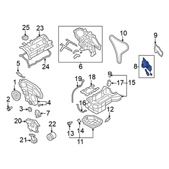 Nissan OE - Outer Engine Timing Cover