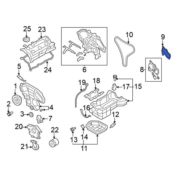 Engine Timing Cover Gasket