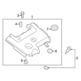Nissan OE - Engine / Transaxle - Engine Appearance Cover