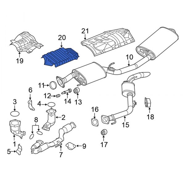 Floor Pan Heat Shield