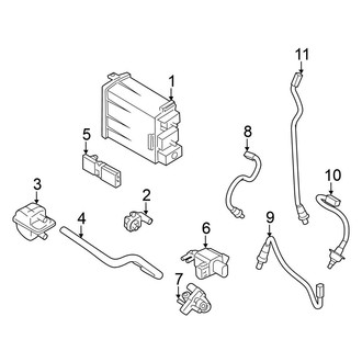 Nissan OE - Emission System - Emission Components