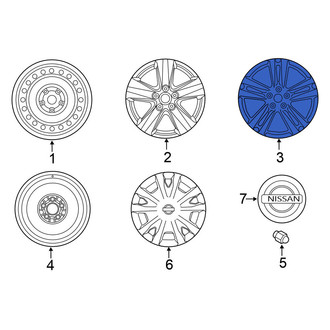 Nissan OE - Wheel
