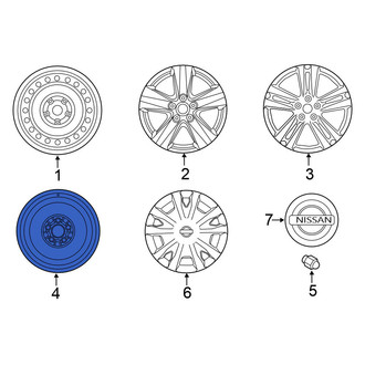 Nissan OE - Wheel