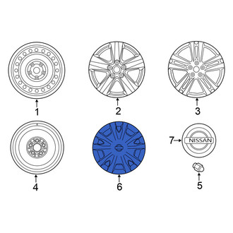 Nissan OE - Wheel Cover