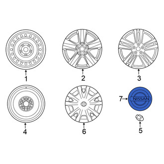 Nissan OE - Wheel Cap