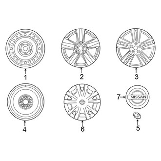 Nissan OE - Wheels