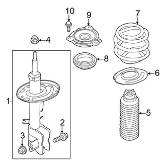 Nissan OE - Front Suspension - Struts & Components