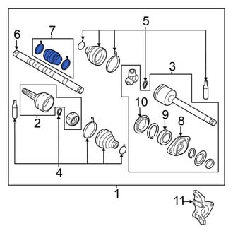 Nissan OE - Front Drive Shaft Damper