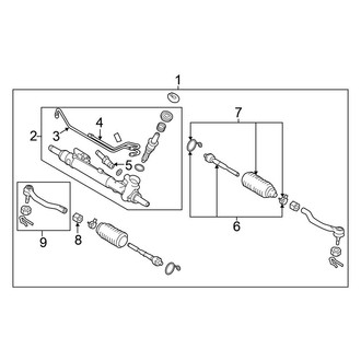 Nissan OE - Steering Gear & Linkage