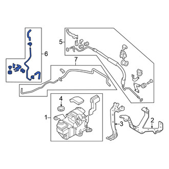 Nissan OE - Power Steering Return Hose