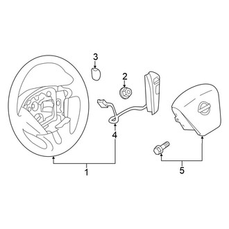 Nissan OE - Steering Wheel & Trim