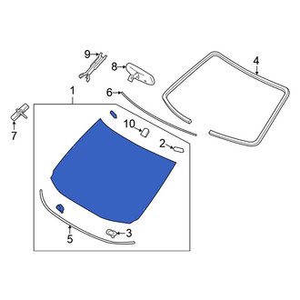 Nissan OE - Front Windshield