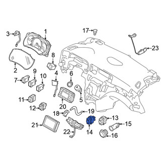 Nissan OE - Left Seat Heater Switch