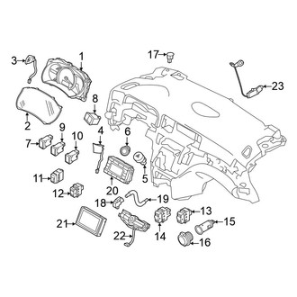 Nissan OE - Instrument Panel - Cluster & Switches