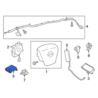 Nissan OE - Air Bag Control Module