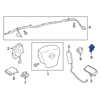 Nissan OE - Front Air Bag Impact Sensor