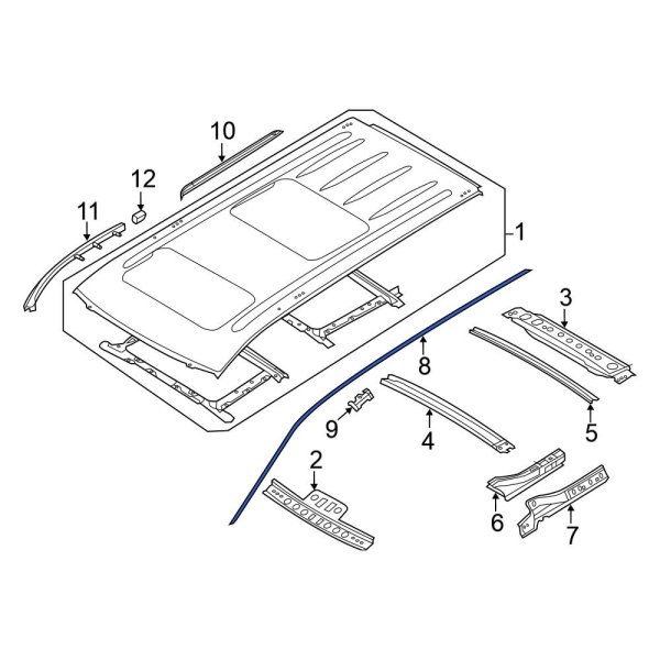 Roof Drip Molding