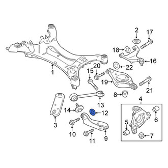 Nissan OE - Rear Alignment Camber Adjusting Eccentric