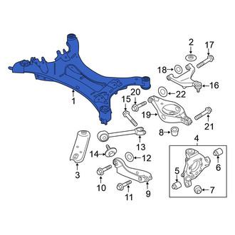 Nissan OE - Rear Suspension Subframe Crossmember