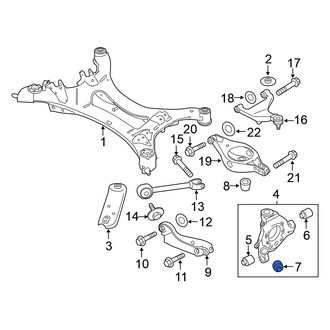 Nissan OE - Rear Suspension Knuckle Bushing