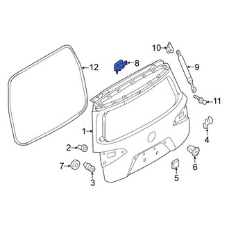 Nissan OE - Rear Liftgate Hinge