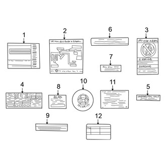 Nissan OE - Information Labels - Labels