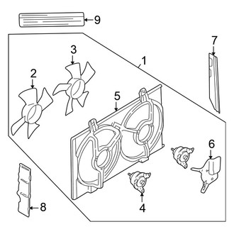 Nissan OE - Cooling Fan