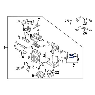 Nissan OE - Engine Coolant Pipe
