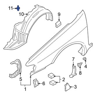 Nissan OE - Fender Liner Retainer