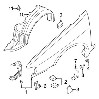 Nissan OE - Fender & Components