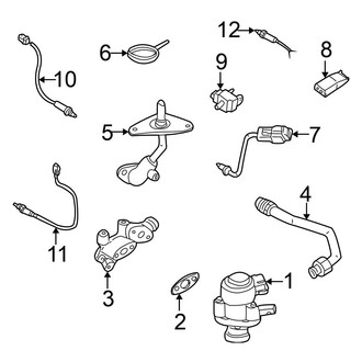 Nissan OE - Emission System - Emission Components (W/O California Emissions)