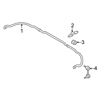 Nissan OE - Front Suspension - Stabilizer Bar & Components