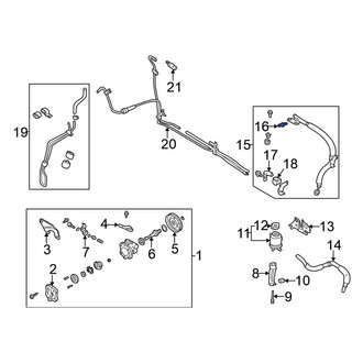 Nissan OE - Front Power Steering Pressure Switch