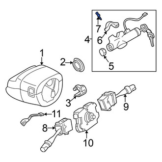 Nissan OE - Steering Column Lock Screw