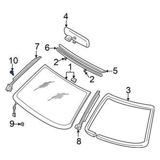 Nissan OE - Windshield Molding Screw