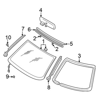 Nissan OE - Windshield - Glass