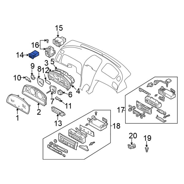 Instrument Panel Dimmer Switch