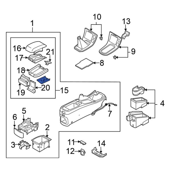 Console Armrest